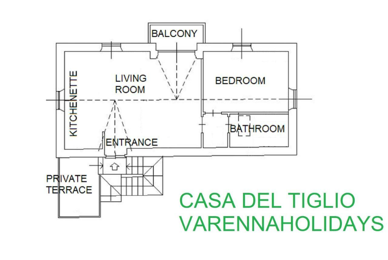Casa Del Tiglio Appartement Varenna Buitenkant foto